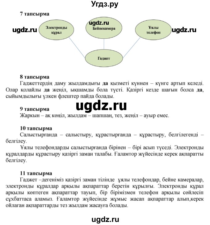 ГДЗ (Решебник) по казахскому языку 7 класс Косымова Г. / страницы (бет) / 97