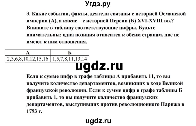 ГДЗ (Решебник) по истории 7 класс (рабочая тетрадь) Баранов П.А. / страница / 101