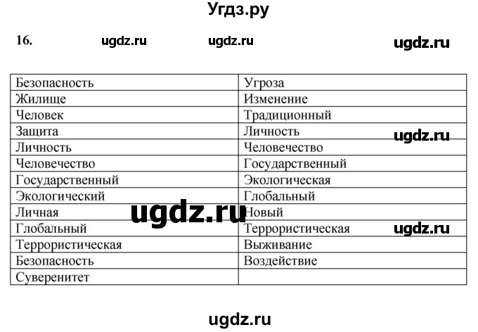 ГДЗ (Решебник) по русскому языку 11 класс Жаналина Л.К. / упражнение (жаттығу) / 16