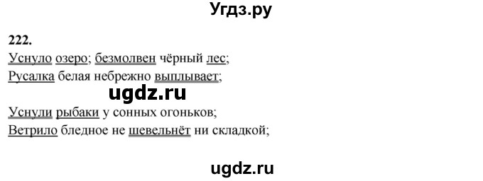 ГДЗ (Решебник) по русскому языку 11 класс Жаналина Л.К. / упражнение (жаттығу) / 222