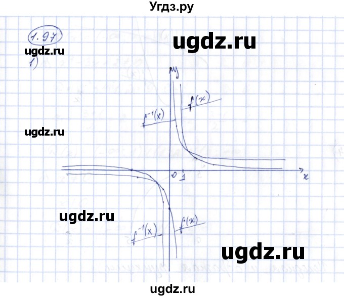 ГДЗ (Решебник) по алгебре 10 класс Шыныбеков А.Н. / раздел 1 / 1.97