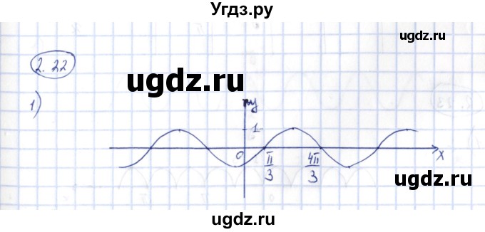 ГДЗ (Решебник) по алгебре 10 класс Шыныбеков А.Н. / раздел 2 / 2.22