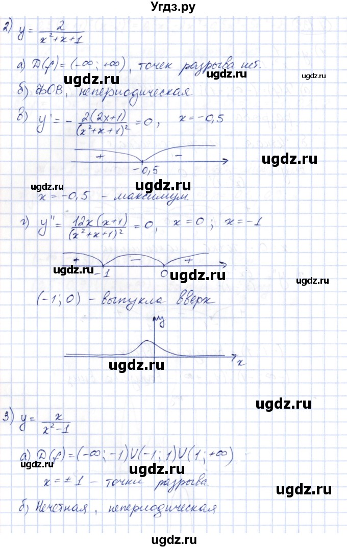 ГДЗ (Решебник) по алгебре 10 класс Шыныбеков А.Н. / раздел 7 / 7.133(продолжение 2)