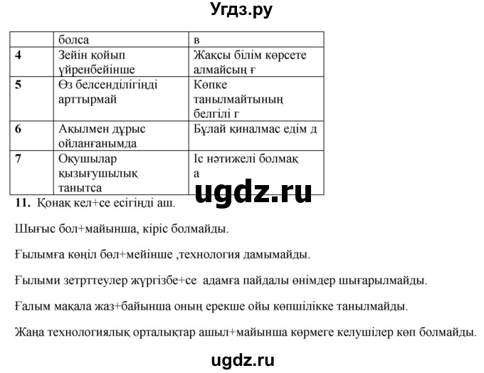 ГДЗ (Решебник) по казахскому языку 9 класс Курманалиева А. / страница (бет) / 122(продолжение 2)