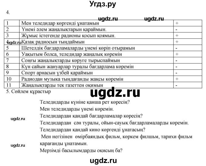 ГДЗ (Решебник) по казахскому языку 9 класс Курманалиева А. / страница (бет) / 90