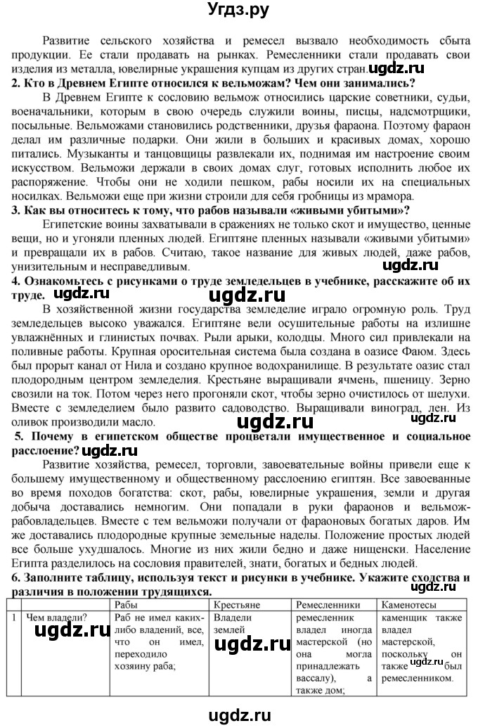 ГДЗ (Решебник) по истории 5 класс Тулебаев Т.А. / страница (бет) / 53(продолжение 2)