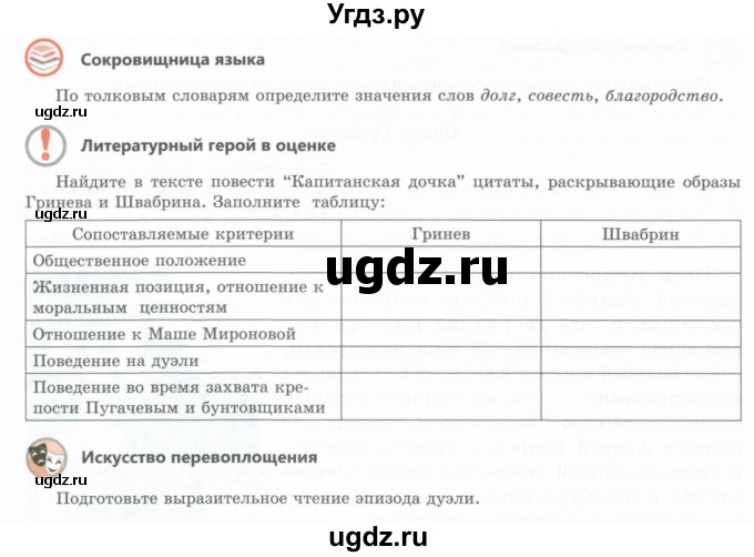 ГДЗ (Учебник) по литературе 8 класс Шашкина Г.З. / часть 1. страница / 132