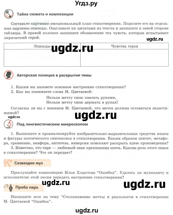 ГДЗ (Учебник) по литературе 8 класс Шашкина Г.З. / часть 2. страница / 159