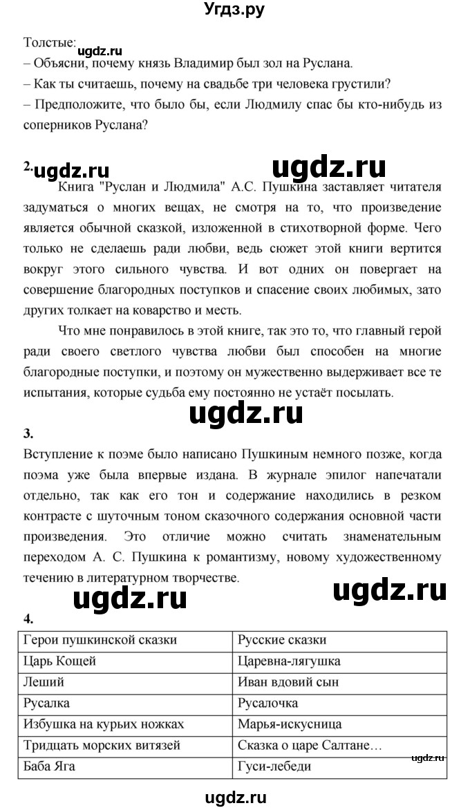 ГДЗ (Решебник) по литературе 5 класс Локтионова Н.П. / страница / 216(продолжение 2)