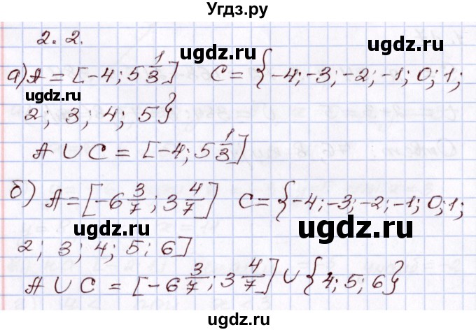 ГДЗ (Решебник) по алгебре 8 класс Мордкович А.Г. / §2 / 2.2