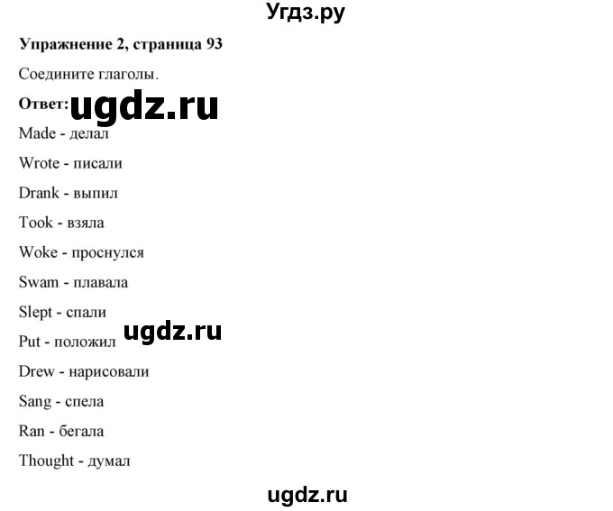 ГДЗ (Решебник) по английскому языку 4 класс (грамматический тренажёр) Юшина Д.Г. / модуль 7 / 2