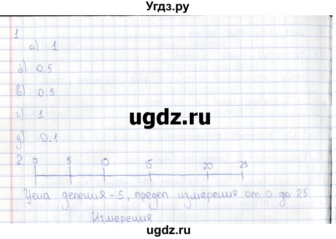 ГДЗ (Решебник) по физике 5 класс (рабочая тетрадь) А.Е. Гуревич / страница / 8(продолжение 2)