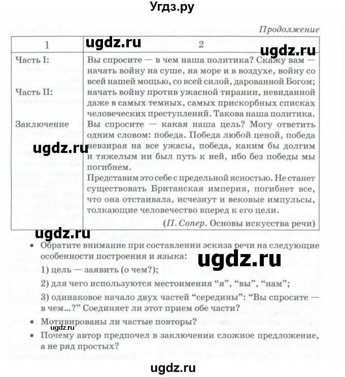 ГДЗ (Учебник) по русскому языку 11 класс Брулева Ф.Г. / упражнение / 454(продолжение 2)