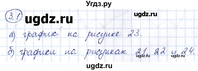 ГДЗ (Решебник) по алгебре 10 класс (сборник задач) Арефьева И.Г. / §3 / 3.1