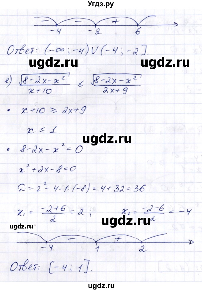 ГДЗ (Решебник) по алгебре 10 класс (сборник задач) Арефьева И.Г. / §23 / 23.19(продолжение 3)