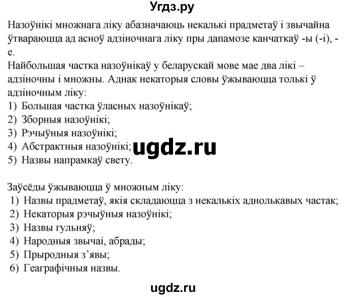 ГДЗ (Решебник) по белорусскому языку 6 класс Валочка Г.М. / практыкаванне / 186(продолжение 2)