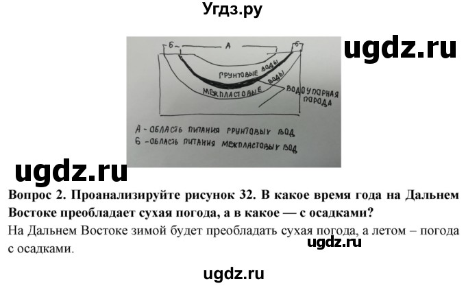 ГДЗ (Решебник) по географии 6 класс Герасимова Т.П. / страница / 56(продолжение 2)