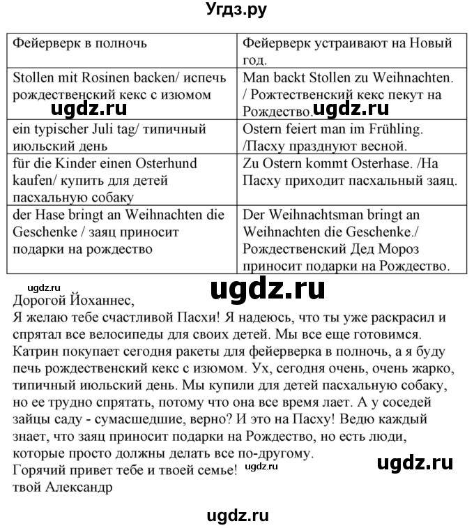 ГДЗ (Решебник к учебнику Wunderkinder Plus) по немецкому языку 8 класс Радченко О.А. / страница / 177(продолжение 2)