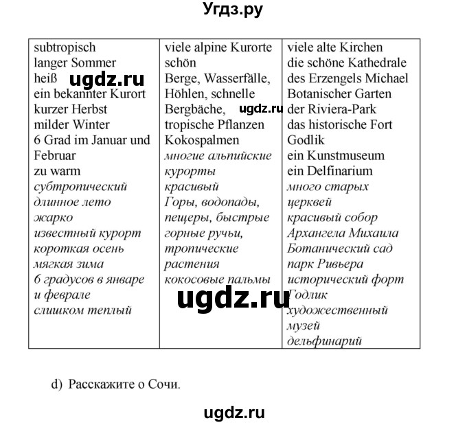 ГДЗ (Решебник к учебнику Wunderkinder) по немецкому языку 8 класс Радченко О.А. / страница / 16(продолжение 2)