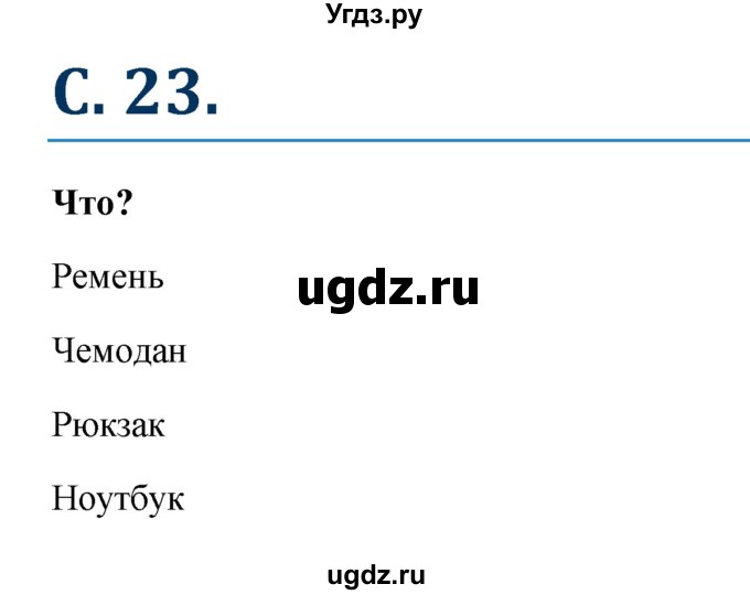 ГДЗ (Решебник к учебнику Wunderkinder) по немецкому языку 8 класс Радченко О.А. / страница / 23