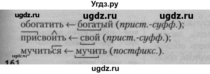 ГДЗ (Решебник к учебнику 2015) по русскому языку 7 класс Т.Н. Волынец / упражнение / 160(продолжение 2)