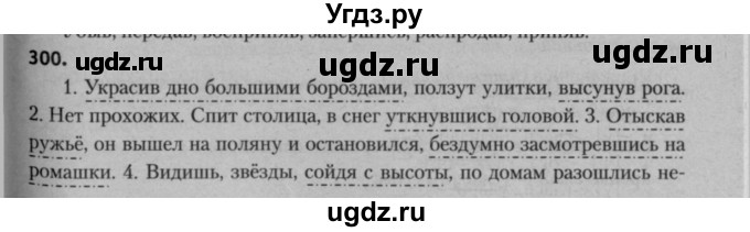 ГДЗ (Решебник к учебнику 2015) по русскому языку 7 класс Т.Н. Волынец / упражнение / 300