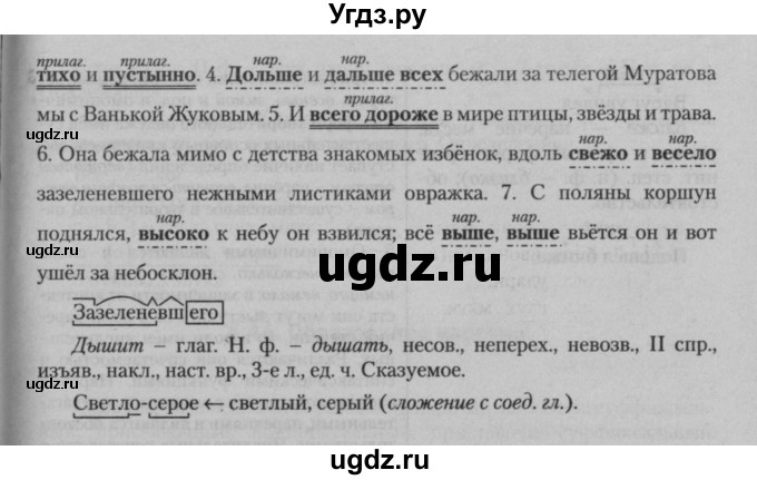 ГДЗ (Решебник к учебнику 2015) по русскому языку 7 класс Т.Н. Волынец / упражнение / 345(продолжение 2)