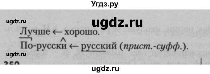 ГДЗ (Решебник к учебнику 2015) по русскому языку 7 класс Т.Н. Волынец / упражнение / 349(продолжение 2)