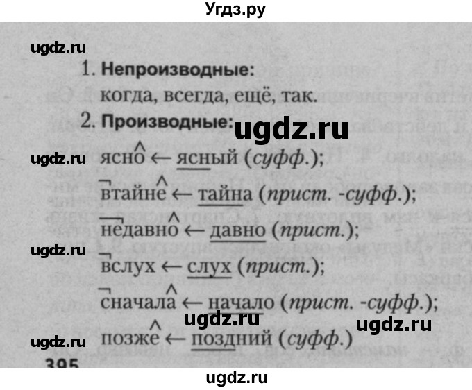 ГДЗ (Решебник к учебнику 2015) по русскому языку 7 класс Т.Н. Волынец / упражнение / 394(продолжение 2)