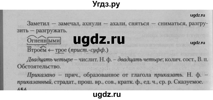 ГДЗ (Решебник к учебнику 2015) по русскому языку 7 класс Т.Н. Волынец / упражнение / 452(продолжение 2)