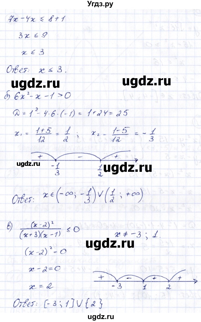 ГДЗ (Решебник) по алгебре 10 класс Арефьева И.Г. / повторение / 19(продолжение 2)
