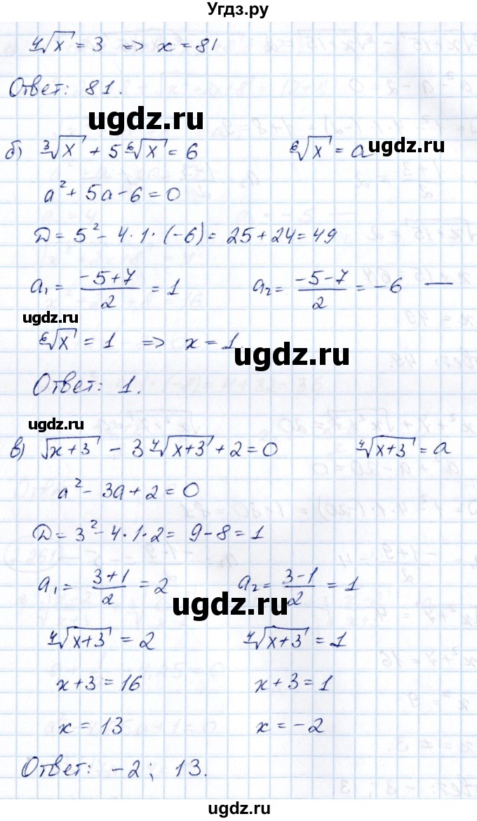 ГДЗ (Решебник) по алгебре 10 класс Арефьева И.Г. / глава 2 / 2.260(продолжение 2)