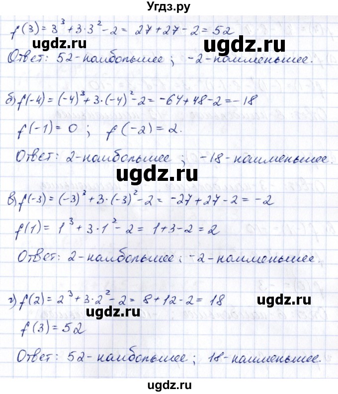 ГДЗ (Решебник) по алгебре 10 класс Арефьева И.Г. / глава 3 / 3.167(продолжение 2)