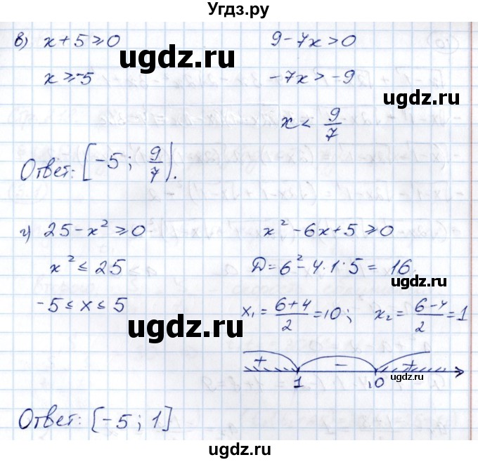 ГДЗ (Решебник) по алгебре 10 класс Арефьева И.Г. / я проверяю свои знания / глава 2 / 8(продолжение 2)