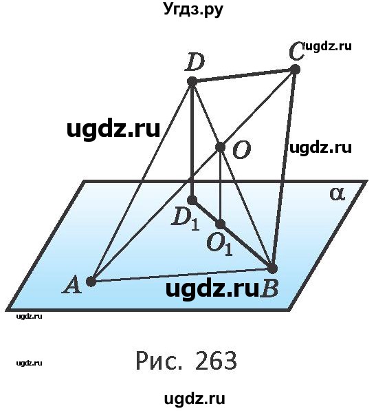 ГДЗ (Учебник) по геометрии 10 класс Латотин Л.А. / задача / 270(продолжение 2)