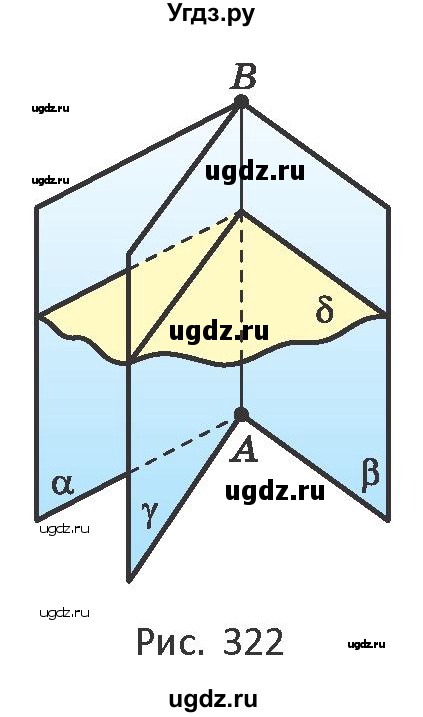 ГДЗ (Учебник) по геометрии 10 класс Латотин Л.А. / задача / 311(продолжение 2)