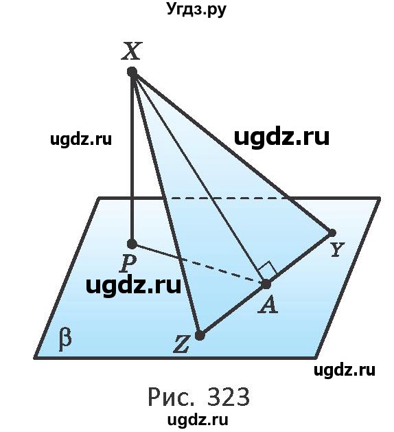 ГДЗ (Учебник) по геометрии 10 класс Латотин Л.А. / задача / 312(продолжение 2)