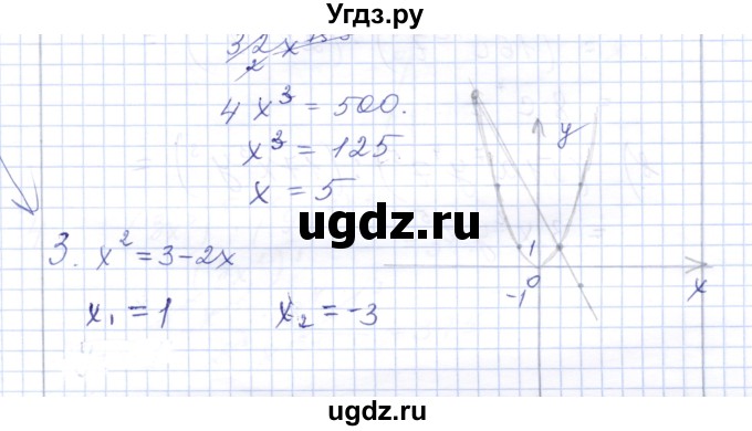 ГДЗ (Решебник) по алгебре 7 класс (контрольные работы) М.В. Шуркова / работа 4 / вариант 2 / 3