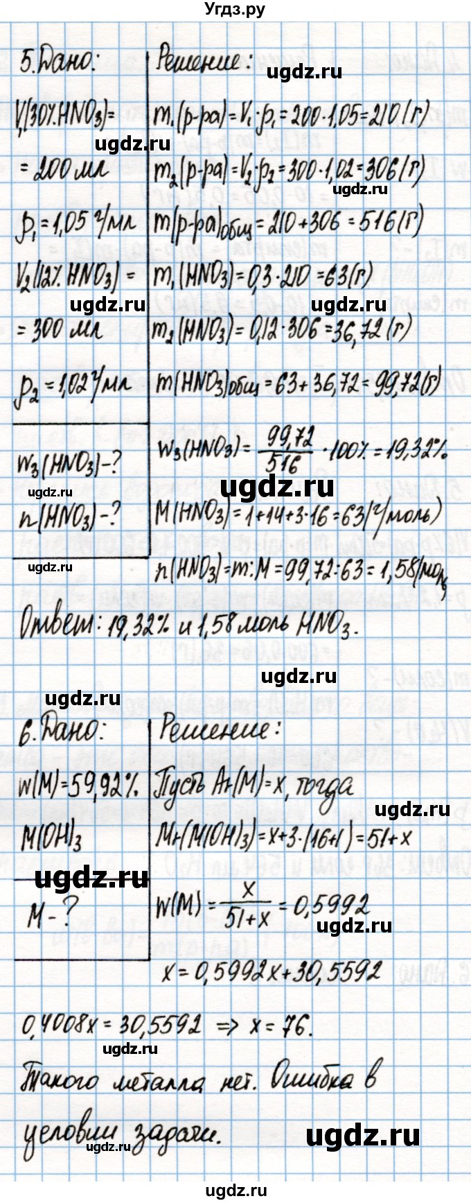 ГДЗ (Решебник) по химии 8 класс (рабочая тетрадь) Габриелян О.С. / страница / 86