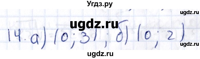 ГДЗ (Решебник) по геометрии 8 класс Смирнов В.А. / §26 / 14