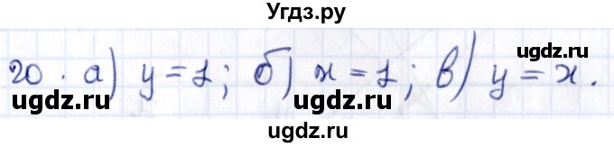 ГДЗ (Решебник) по геометрии 8 класс Смирнов В.А. / §26 / 20