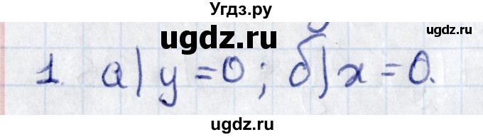 ГДЗ (Решебник) по геометрии 8 класс Смирнов В.А. / §27 / 1