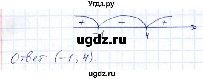 ГДЗ (Решебник) по алгебре 9 класс (сборник заданий) Кузнецова Л.В. / задания / 812(продолжение 2)