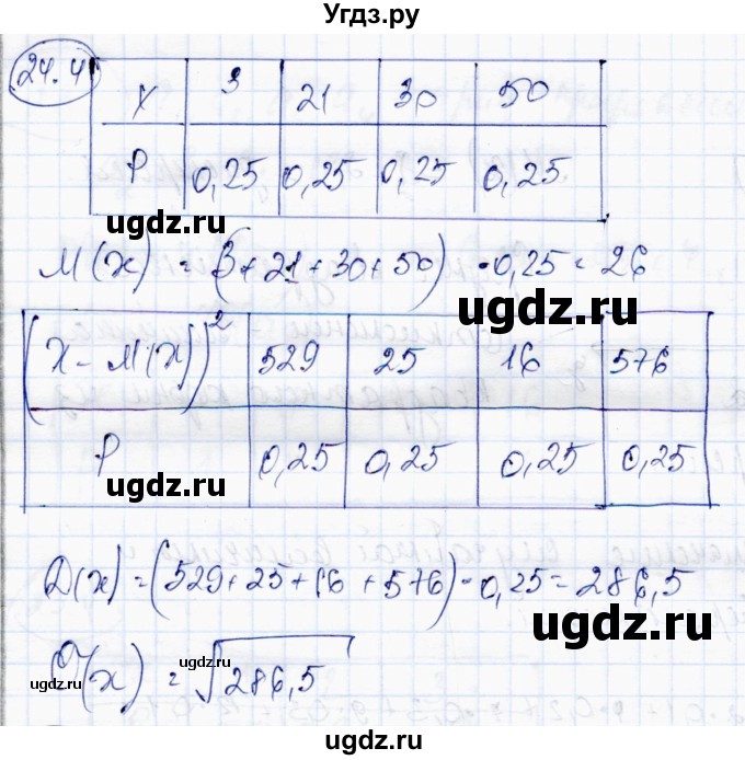 ГДЗ (Решебник) по алгебре 10 класс Абылкасымова А.Е. / §24 / 24.4