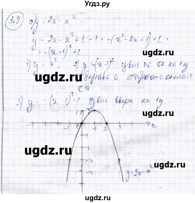 ГДЗ (Решебник) по алгебре 10 класс Абылкасымова А.Е. / §3 / 3.9