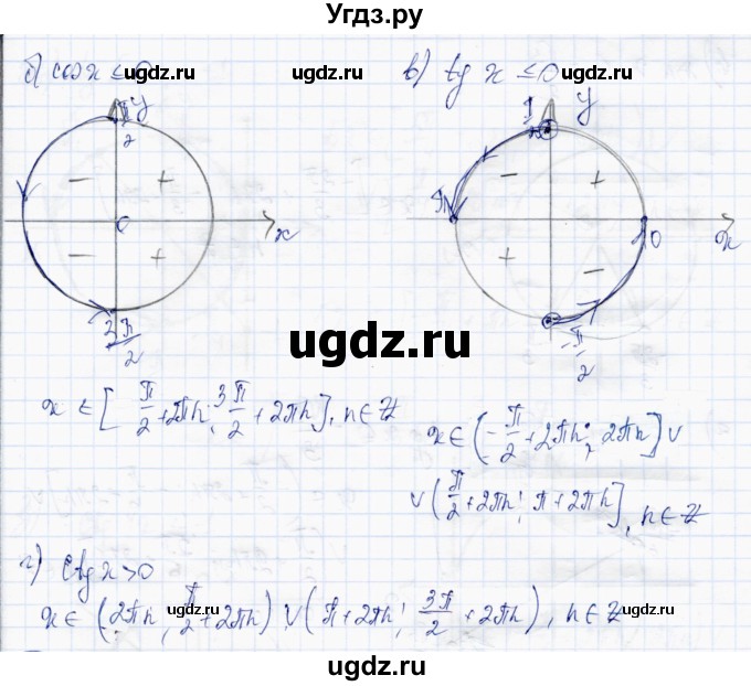 ГДЗ (Решебник) по алгебре 10 класс Абылкасымова А.Е. / §9 / 9.1(продолжение 2)