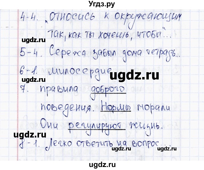 ГДЗ (Решебник) по обществознанию 6 класс (тесты) Т. В. Коваль / тест 10 (вариант) / 1(продолжение 2)