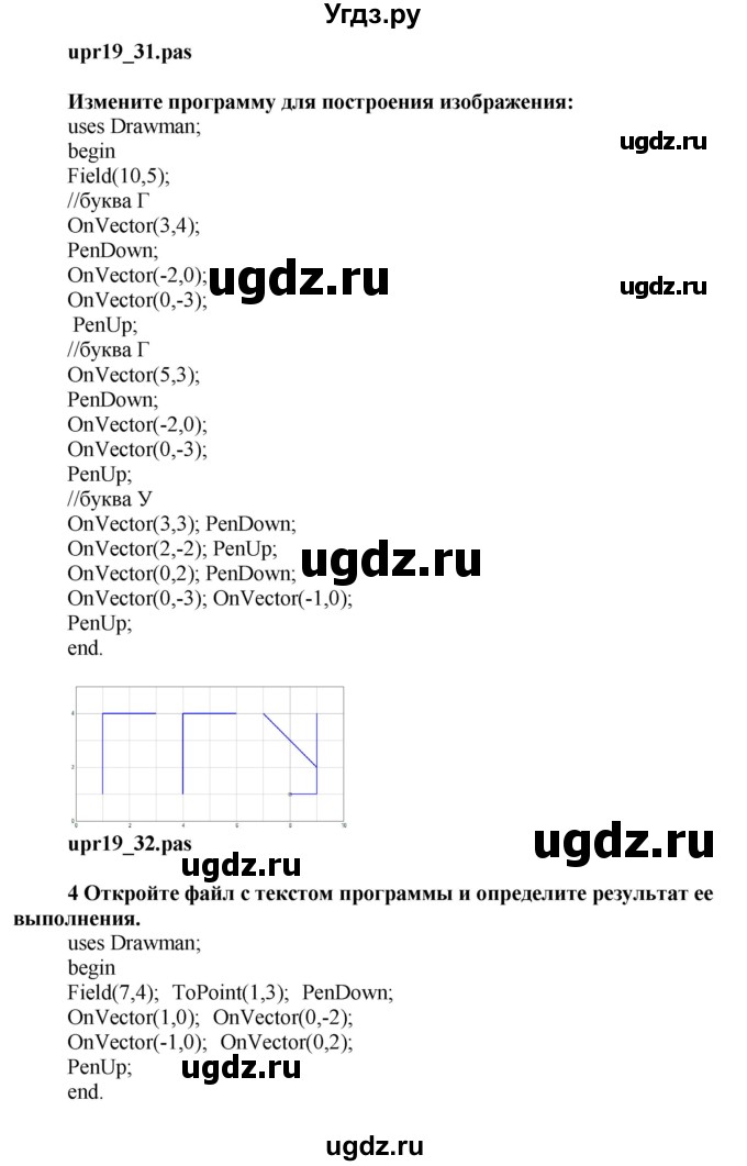 ГДЗ (Решебник) по информатике 6 класс Макарова Н.П. / параграф / 19(продолжение 9)