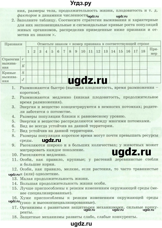 ГДЗ (Учебник) по биологии 9 класс Асанов Н.Г. / страница / 21