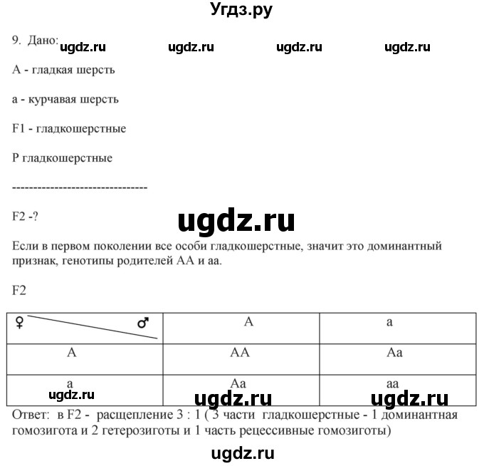 ГДЗ (Решебник) по биологии 9 класс Асанов Н.Г. / страница / 163(продолжение 9)